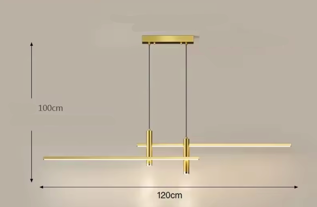 Lustre em led Sydney - 2 opções de cor