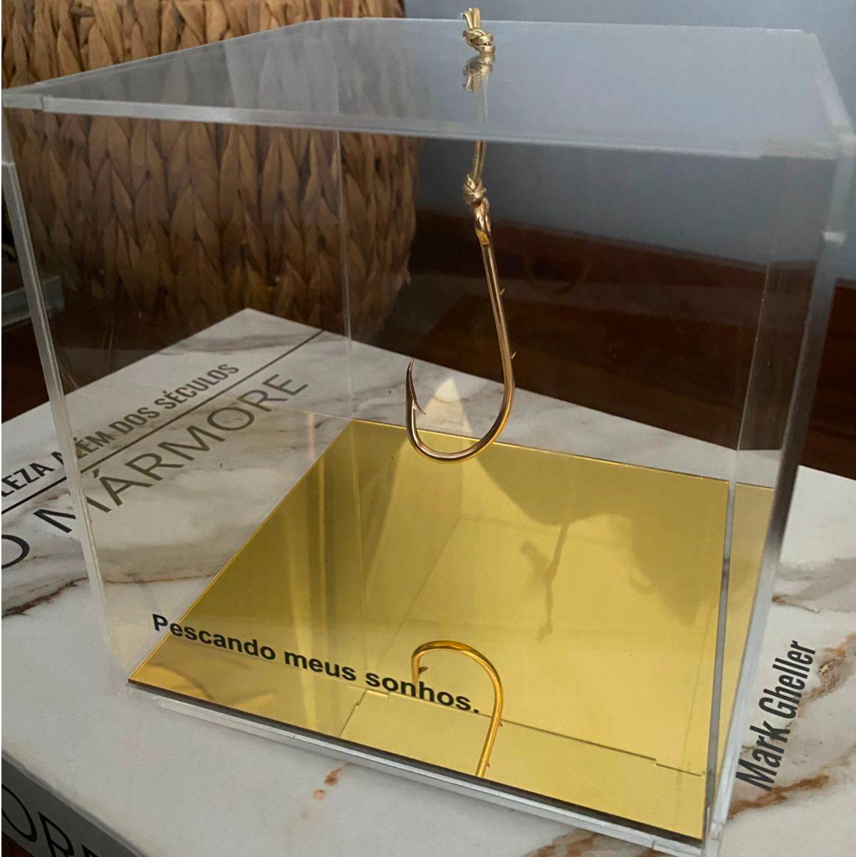 Cubo "Pescando meus sonhos"