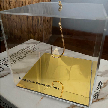 Cubo "Pescando meus sonhos"