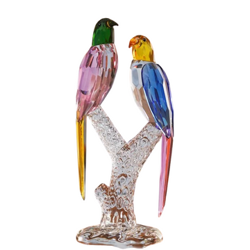 Escultura em cristal Birds - 02 Cores