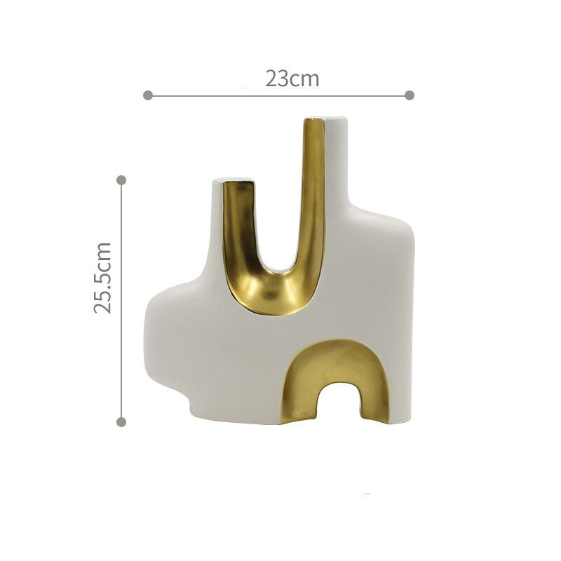 Vasos contemporâneos Mahoganny - cerâmica artesanal - Black Friday