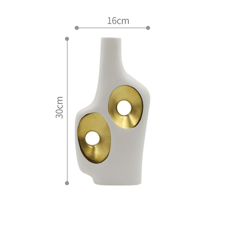 Vasos contemporâneos Mahoganny - cerâmica artesanal - Black Friday