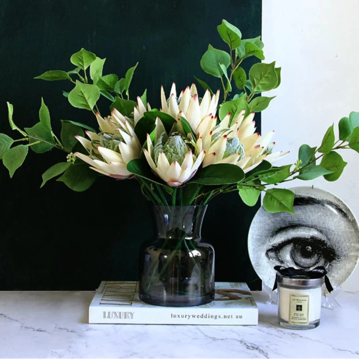 Haste de Protea permanente modelo 2 - 06 cores