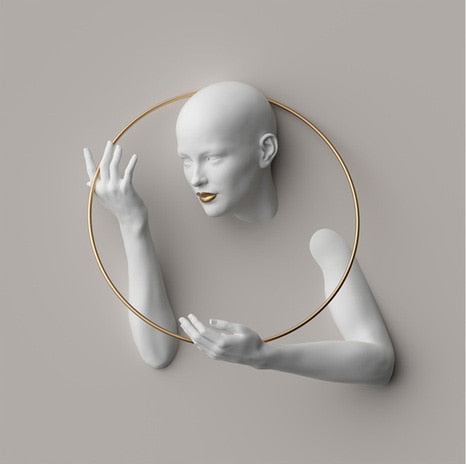 Telas Humanity - impressão 3D em canvas a prova d"agua