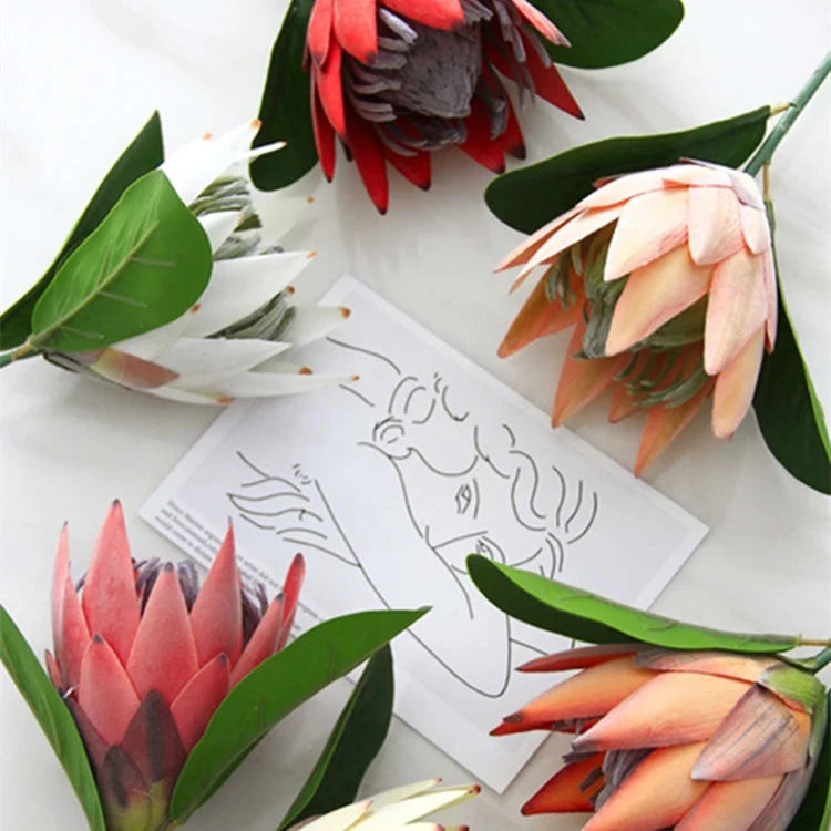 Haste de Protea permanente modelo 2 - 06 cores