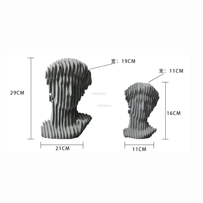 Esculturas David Mosaico - design moderno