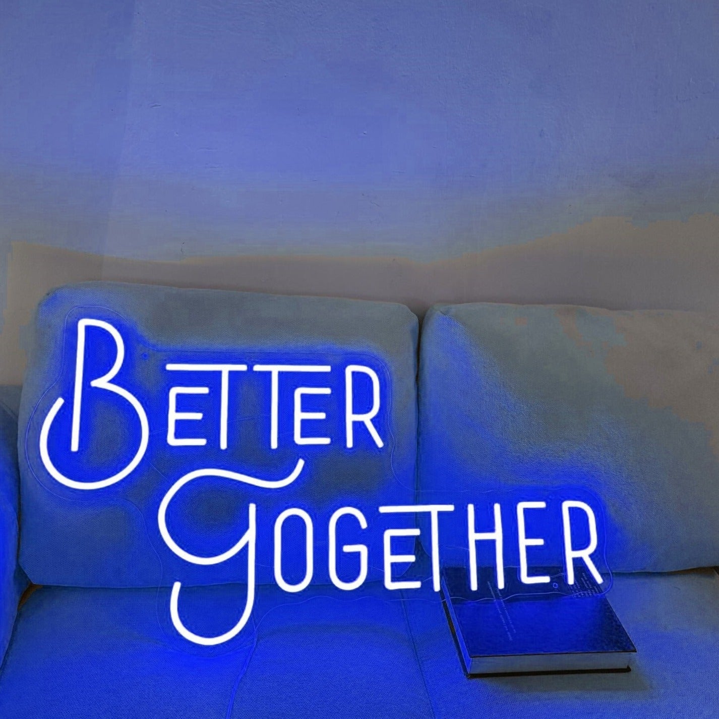 Neon Better Together -46cmx26cm