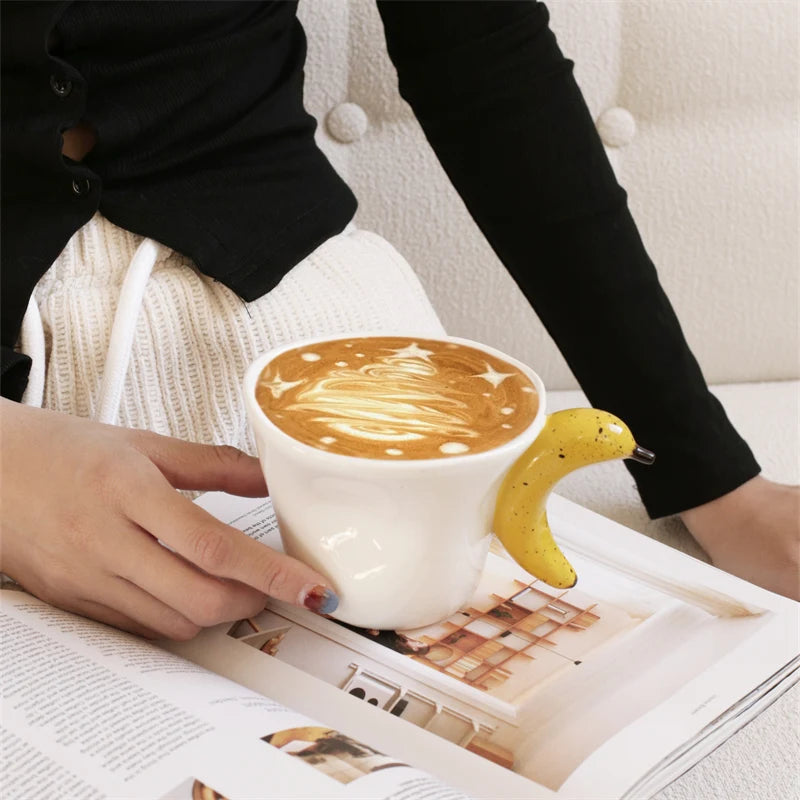 Canecas Frutas 400ml - em cerâmica