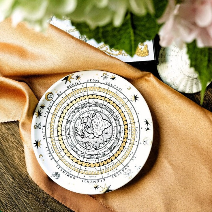 Pratos decorativos Da Vinci - cerâmica e porcelana