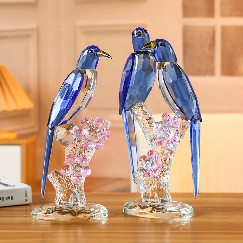 Escultura em cristal Birds - 02 Modelos