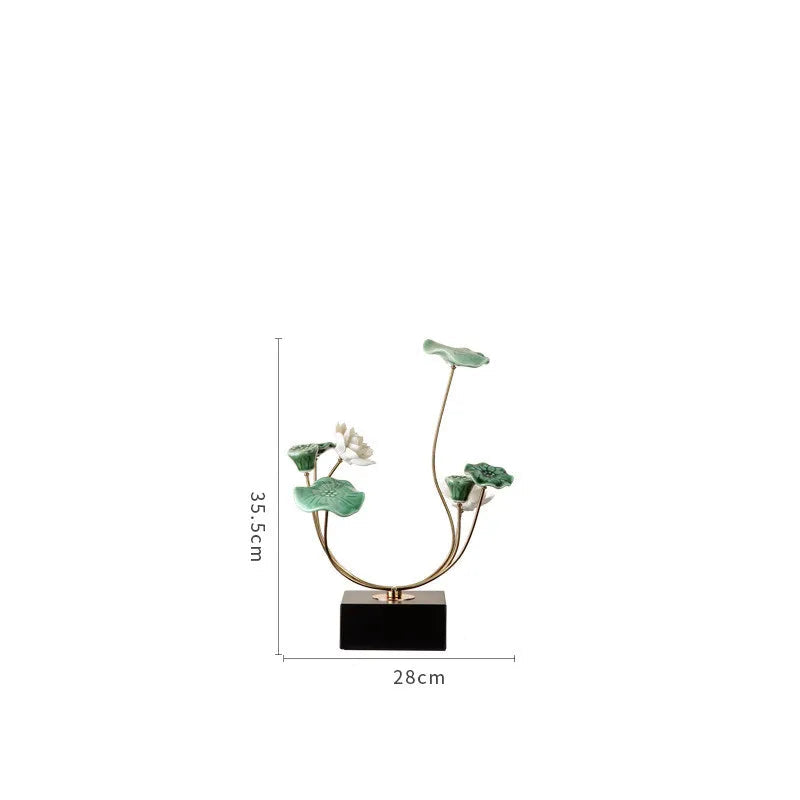 Adorno decorativo Lotus - 02 Modelos