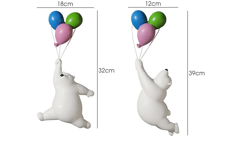 Esculturas Polar Balloon - Mesa & Parede