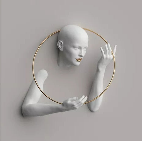 Telas Humanity - impressão 3D em canvas a prova d"agua