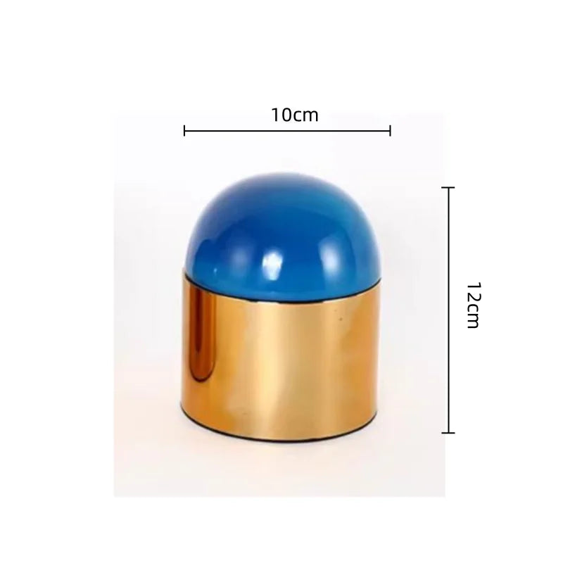 Caixa em metal com Esfera Cristal Colors