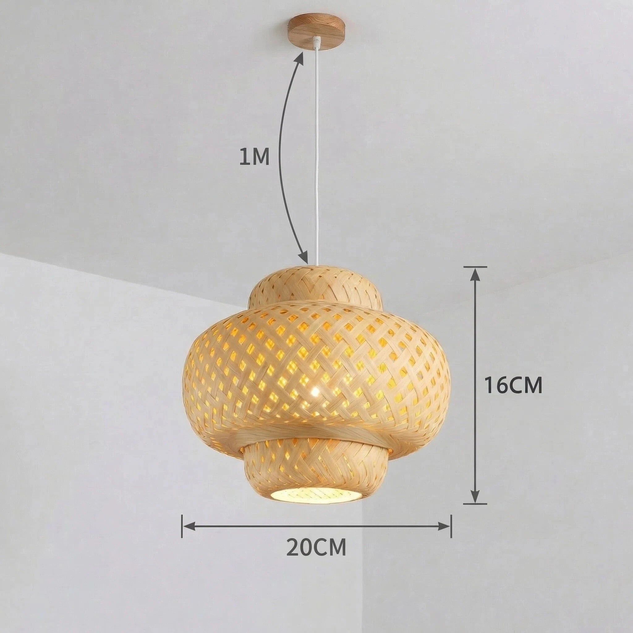 Lustre Bambu - 30cmX35cm