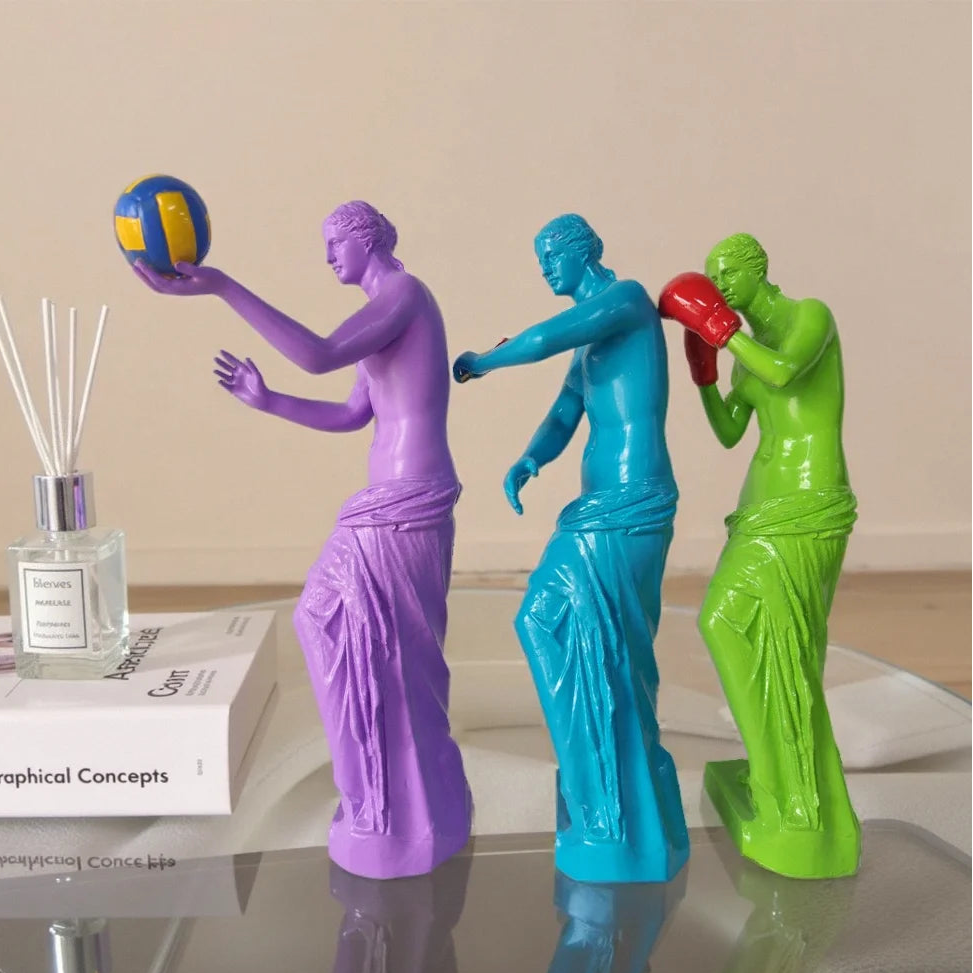 Esculturas Contemporâneas Venus Sport - 03 Modelos