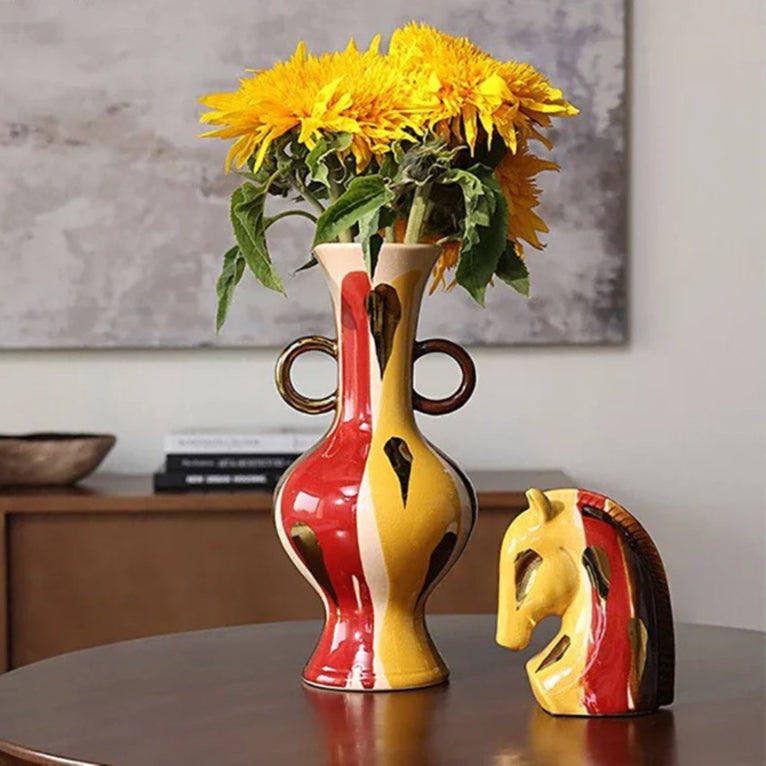 Vaso e Escultura Luxo - 02 Modelos *edição limitada