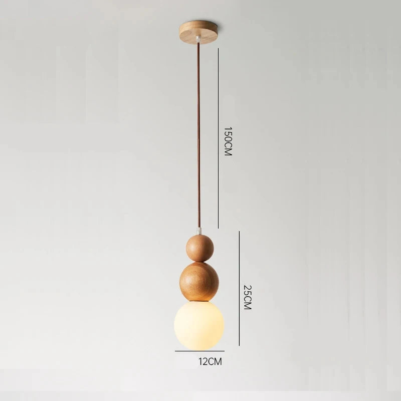 Pendente Thai - em madeira