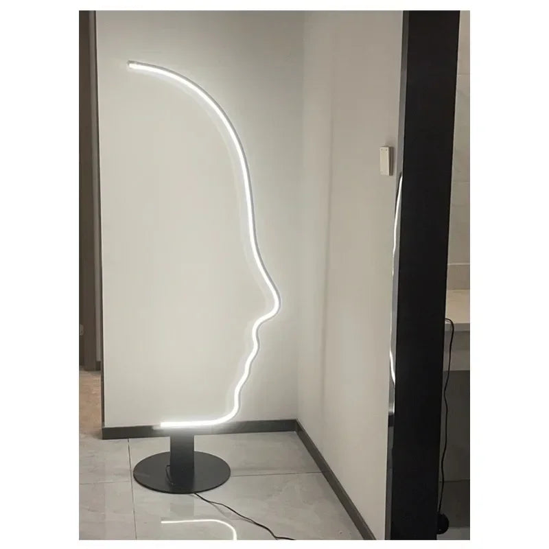 Luminária de chão Face - 142cm