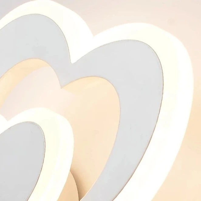 Arandela em led Heart - 03 Cores
