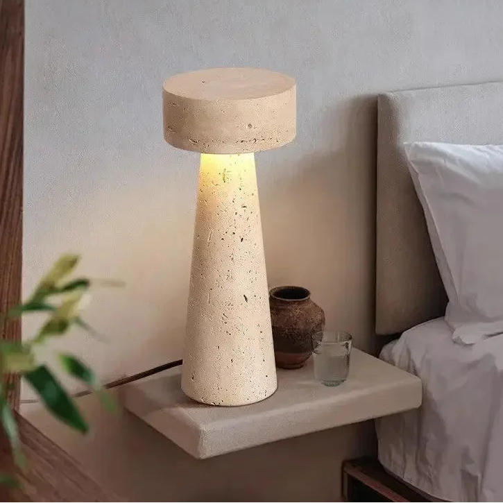 Luminária de mesa Travertino - 30cm
