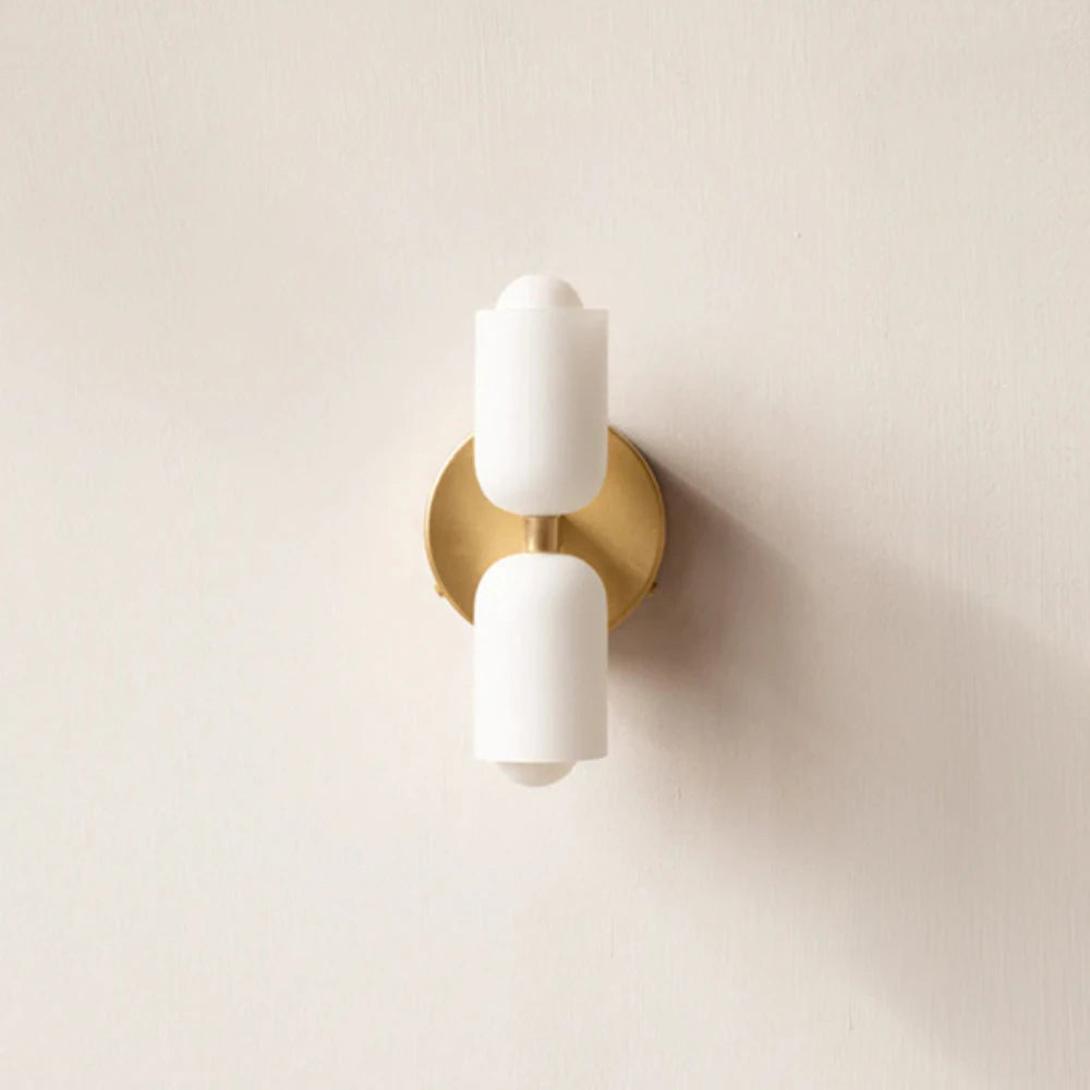 Arandela Pantone Vidro Branco