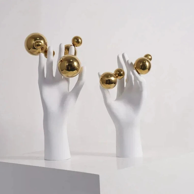 Esculturas decorativas Mãos Contemporâneas