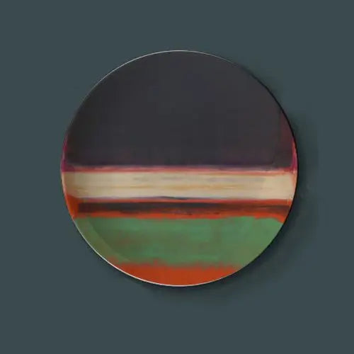Pratos decorativos Mark Rothko - em cerâmica