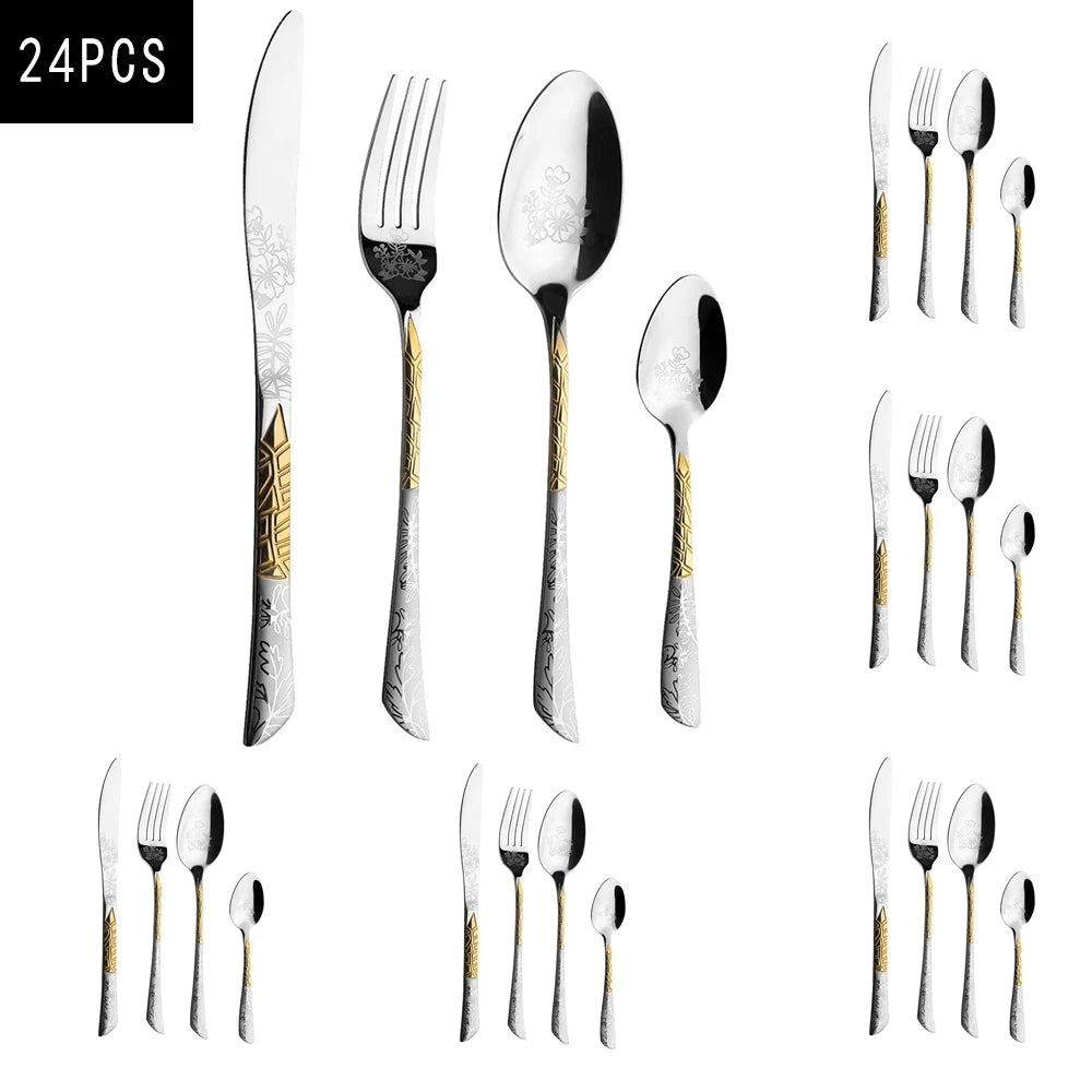 Jogo talheres Savana - 24pcs