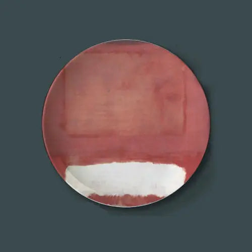 Pratos decorativos Mark Rothko - em cerâmica
