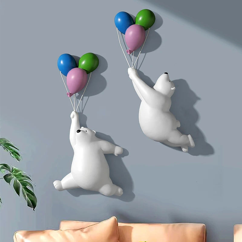 Esculturas Polar Balloon - Mesa & Parede