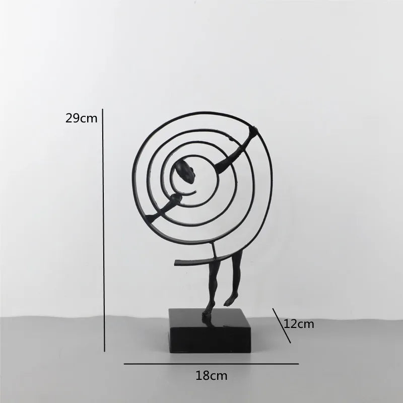 Esculturas Cyranda - em ferro forjado