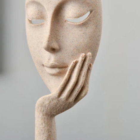 Escultura Masks Areia - 02 Modelos