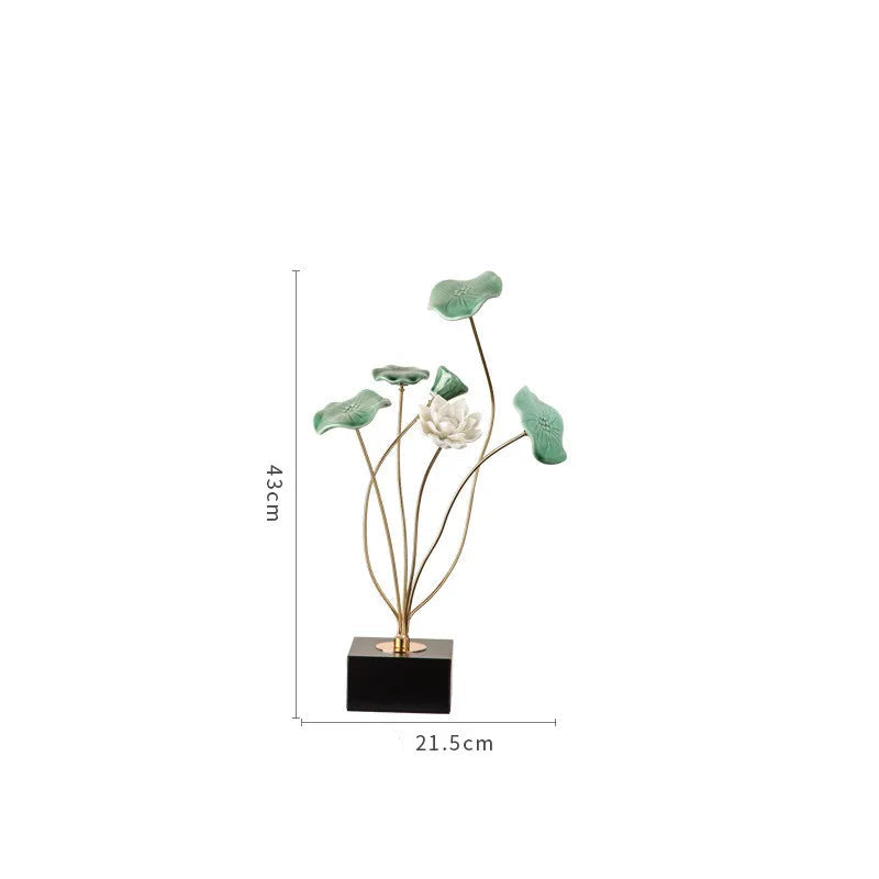 Adorno decorativo Lotus - 02 Modelos