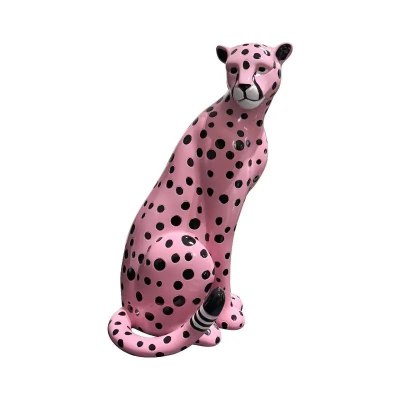 Escultura Pink Pantera - 38cmx22cm