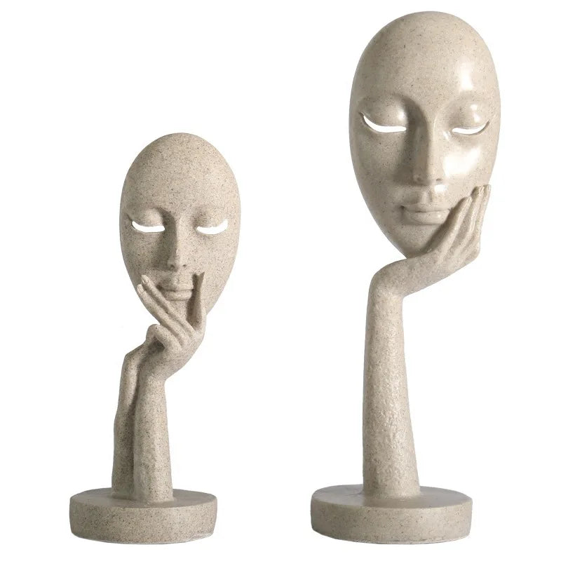 Escultura Masks Areia - 02 Modelos