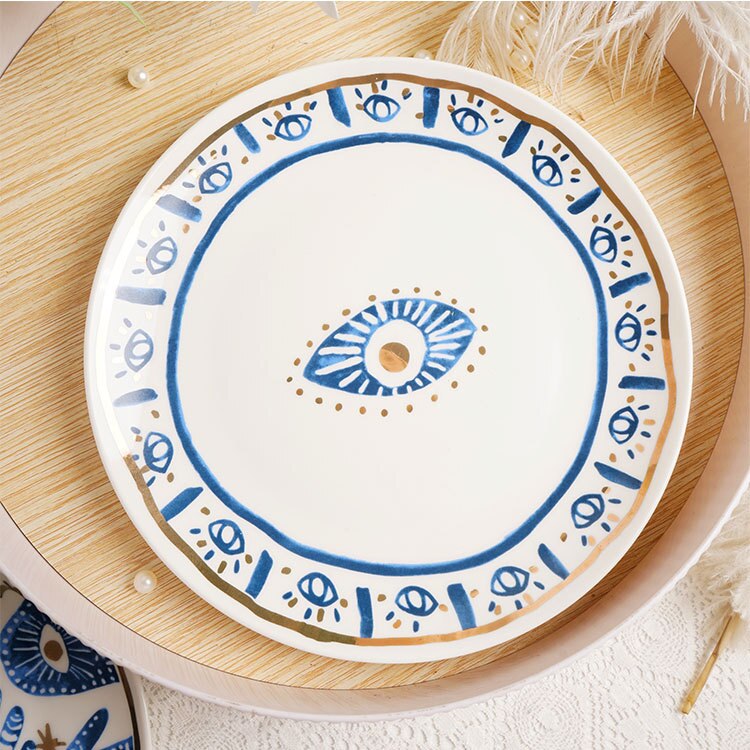 Linha mystical pintada a mão - cerâmica artesanal