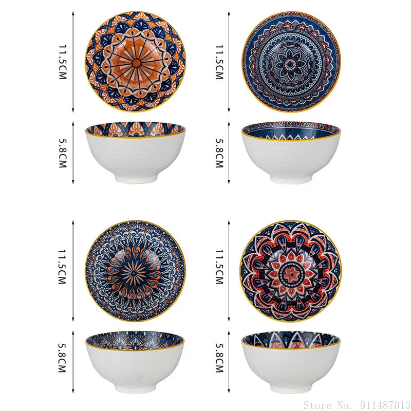 Conjunto de Bolws Indian - 04 modelos
