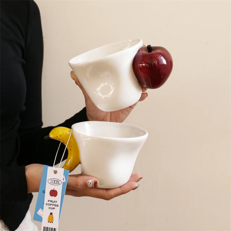 Canecas Frutas 400ml - em cerâmica