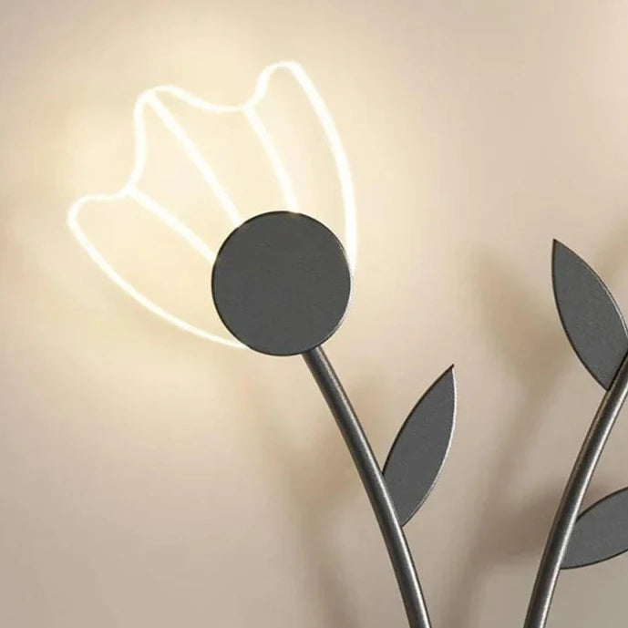 Arandela em led Bouquet de Flores - 03 Cores