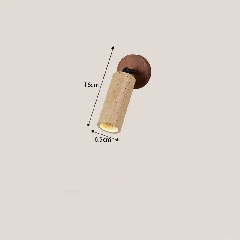 Arandela Spot Travertino