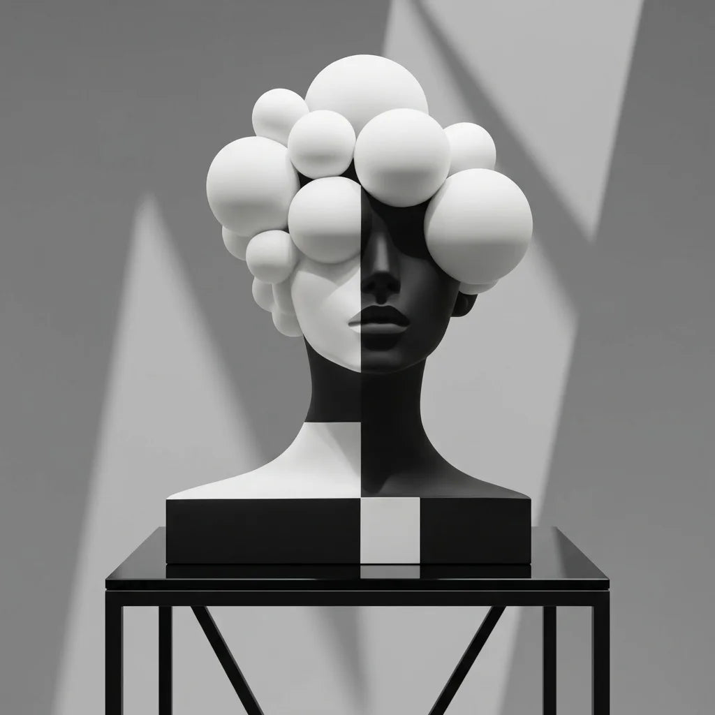 Escultura Contemporãnea Human - 04 Modelos