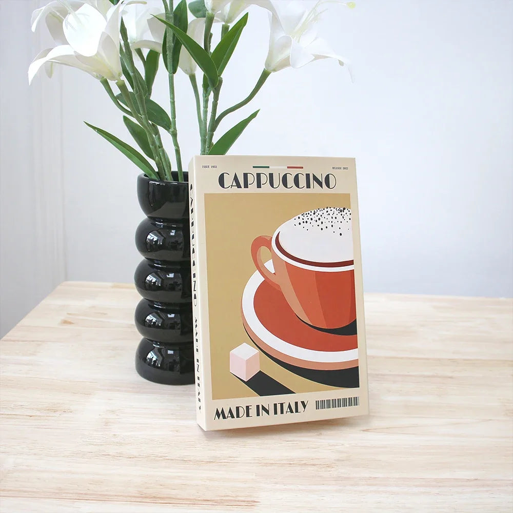 Livro Caixa Decorativo - Série Café