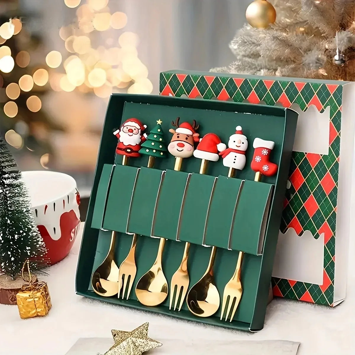 Talherzinhos Natal - Jogo 6pcs