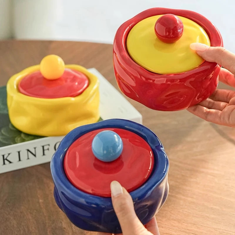 Cinzeiros em cerâmica Pop Colors