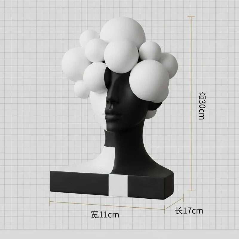 Escultura Contemporãnea Human - 04 Modelos
