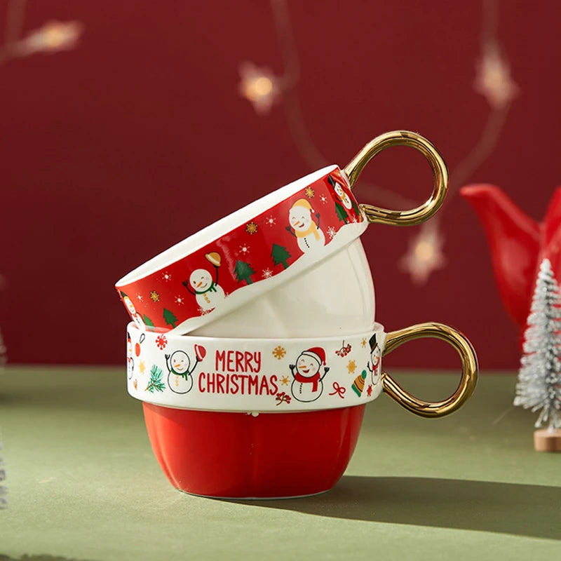 Jogo de chá Natal 3pcs - 04 modelos