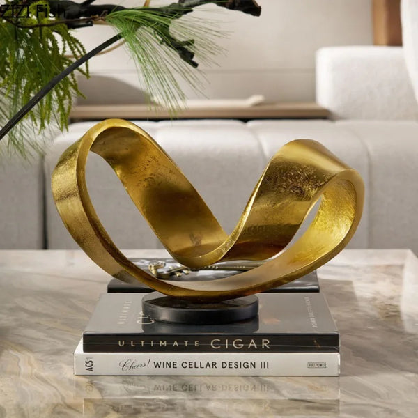 Adorno decorativo Abastrato - 27cmx21cm