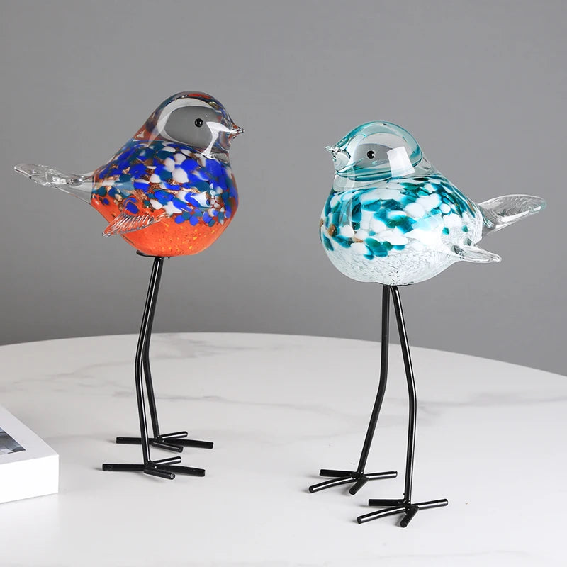 Muranos decorativos Pássaro