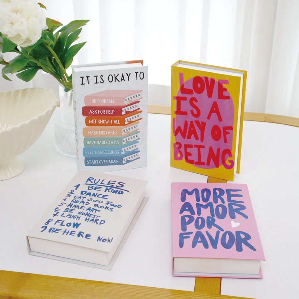 Livros Caixa Decorativos - Série Frases